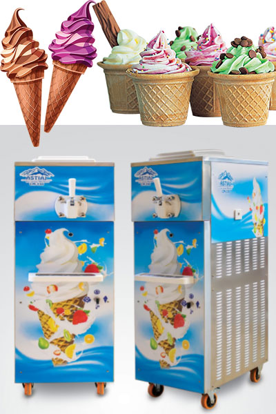 دستگاه بستنی ساز صنعتی (بستنی قیفی)